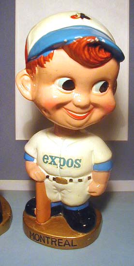 Vintage Houston Astros shooting star logo bobble head/nodder